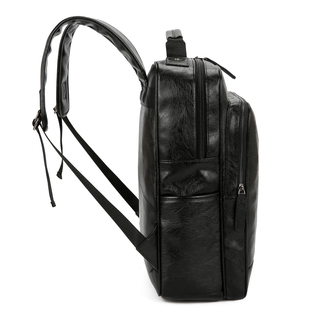 Premium Leather Business Backpack Bowlift