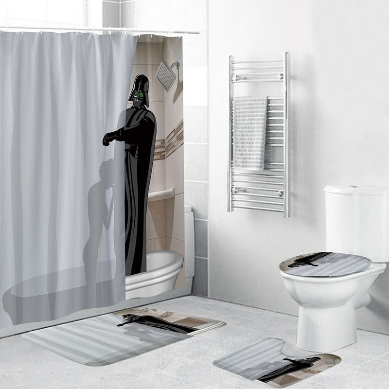 Novelty Character Shower Curtain Bowlift