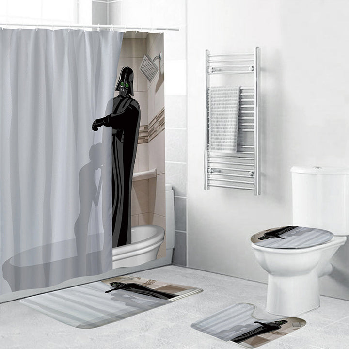 Novelty Character Shower Curtain Bowlift