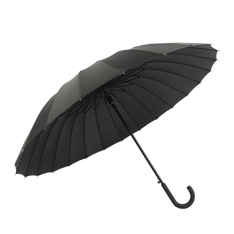 Women's Automatic Umbrella with Ergonomic Handle and Windproof Construction Bowlift