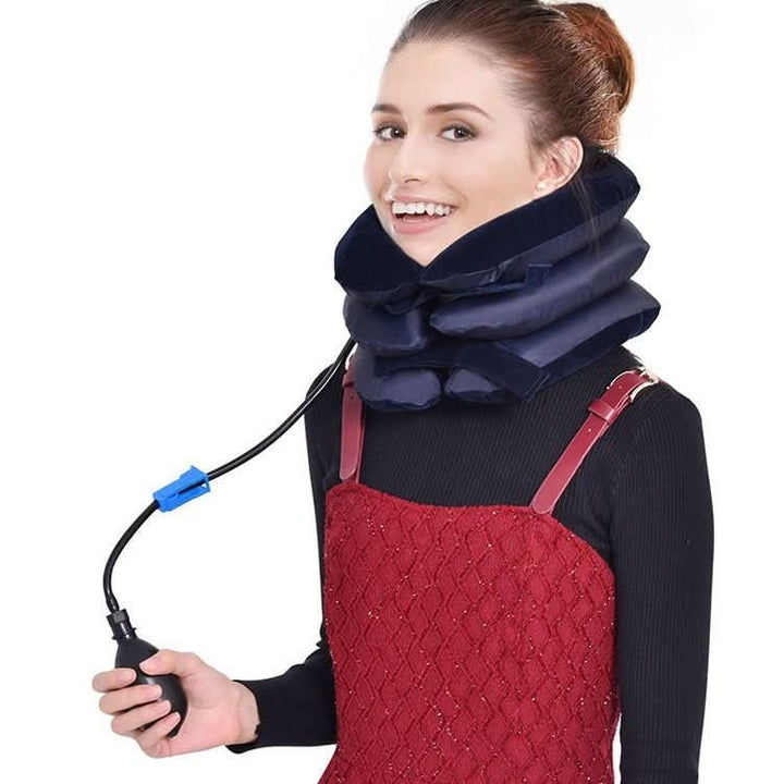 BowLift | Luxury inflatable neck support for pain relief & posture correction