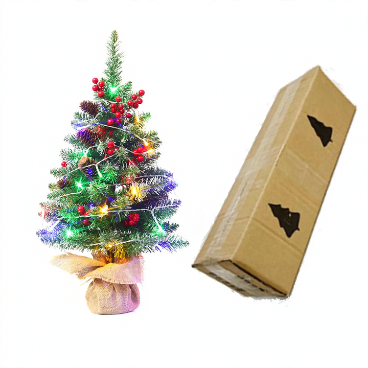 Mini Christmas tree with pine cones, 45/60 cm