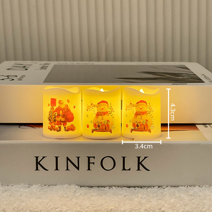 Illuminated Christmas decoration figure with LED