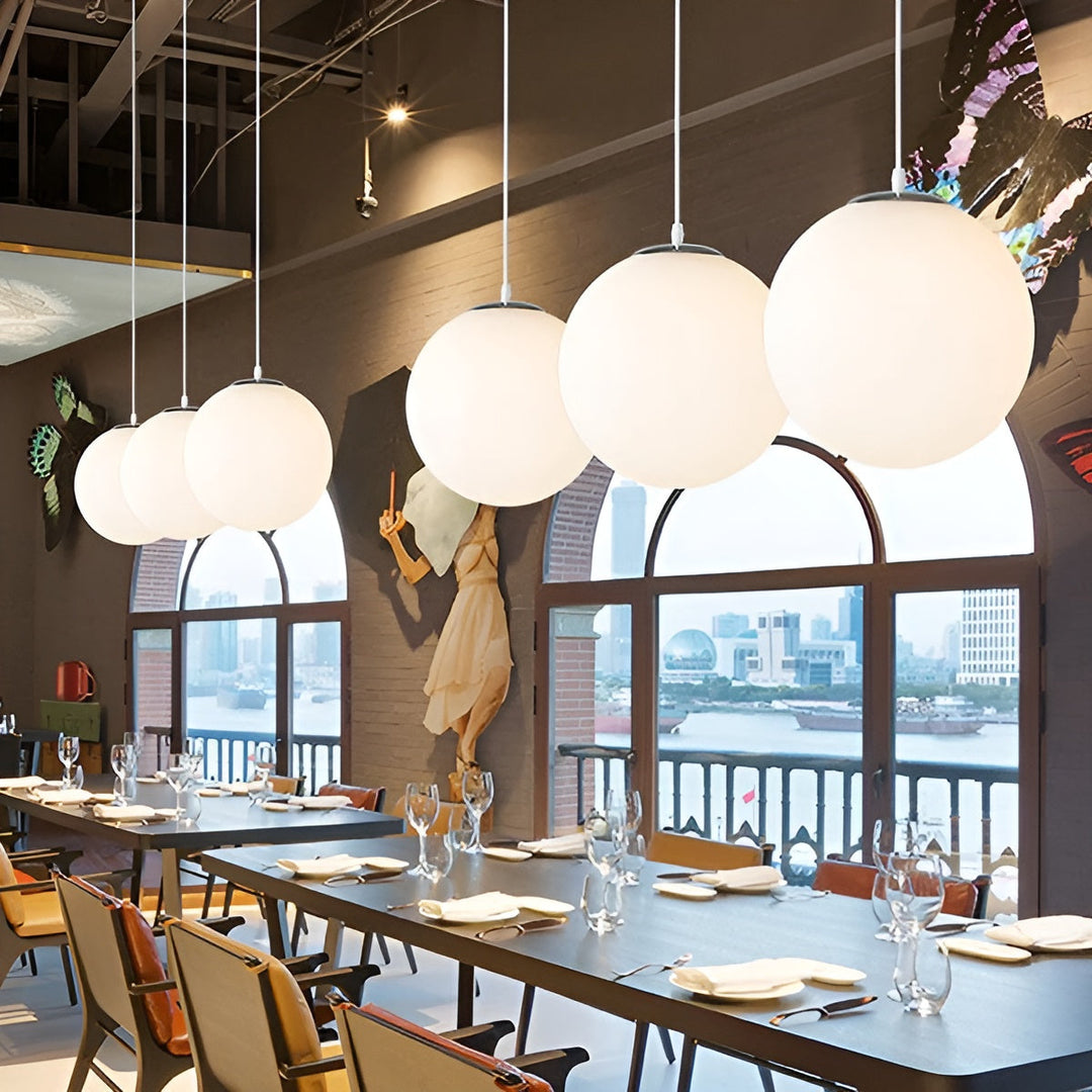 Metal pendant lamp – Modern design | Perfect for dining room & living room | Bowlift