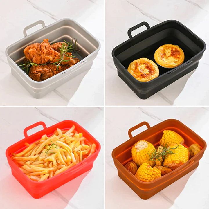Foldable Air Fryer Silicone Baking Tray | Bowlift