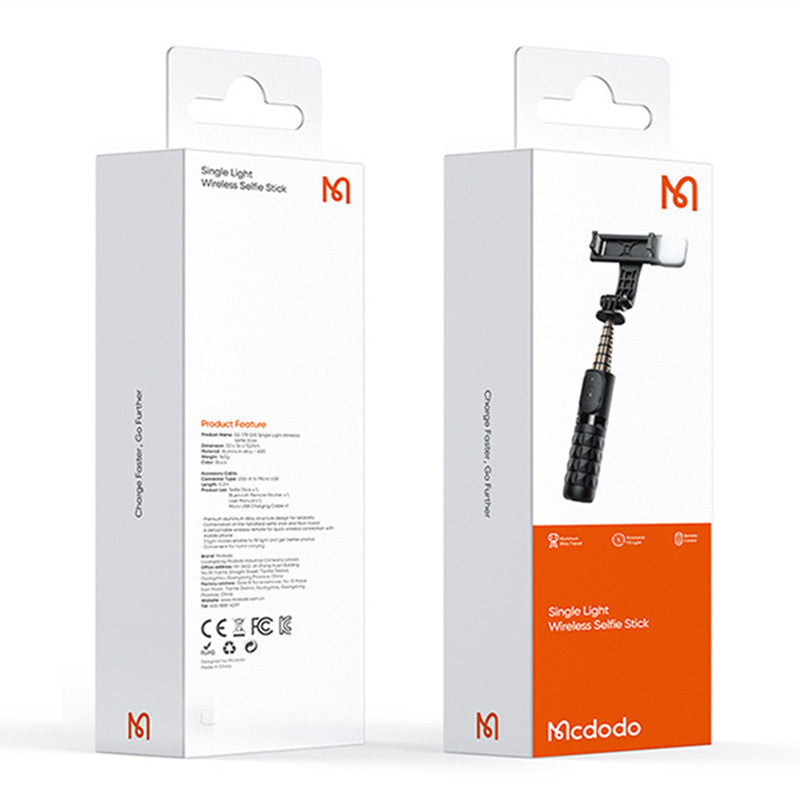 BowLift | Mini Portable Fill Light Bluetooth Selfie Stick