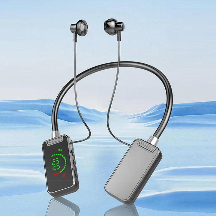BowLift | Neckband Digital Display Bluetooth Headset