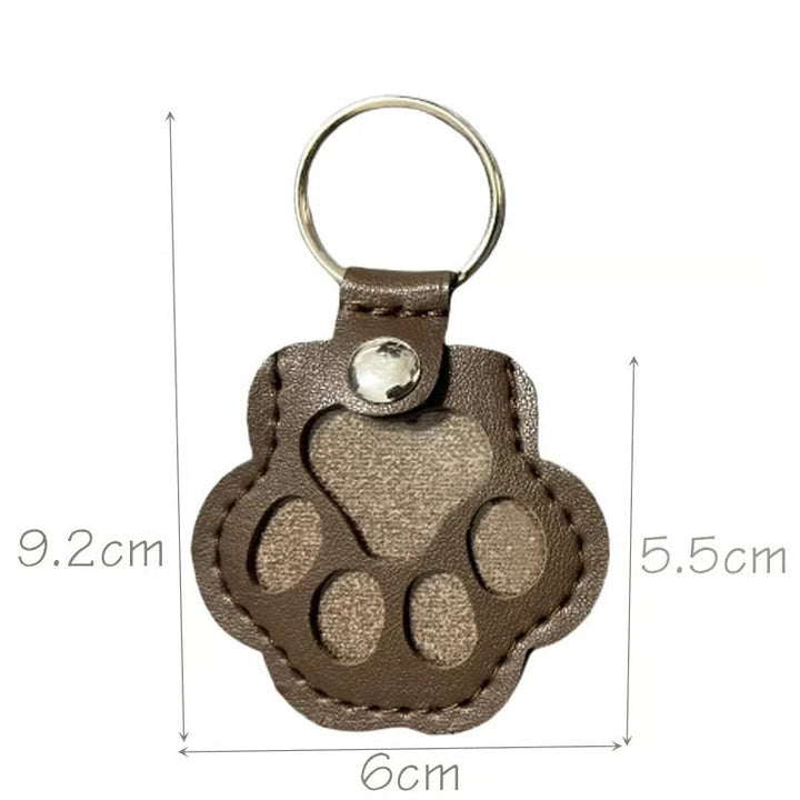 BowLift | PawMemorie Keychain – Memorial Pendant with Paw Print and Inner Compartment