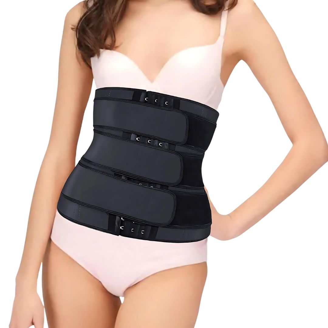 ThermoCore | Waist Trainer Belt – Triple Compression – Breathable Neoprene Fit – Post‑Workout & Postpartum Use Bowlift