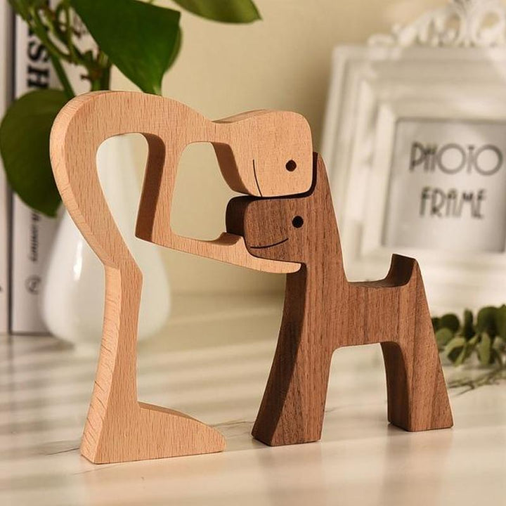 BowLift | Animal Lover Wooden Sculpture Table Decoration