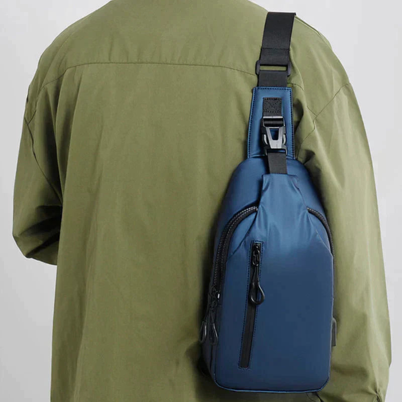UrbanShield Waterproof Shoulder Bag with Anti-Theft Design | Bowlift