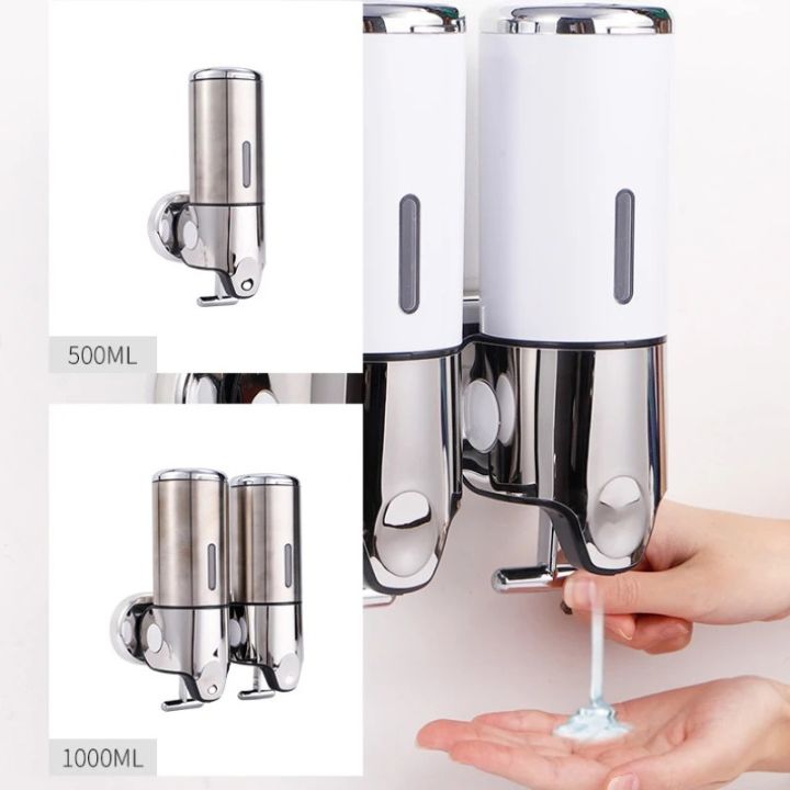 DuoPure Wall Dispenser – Stylish Soap Dispenser for a Tidy Bathroom | Bowlift