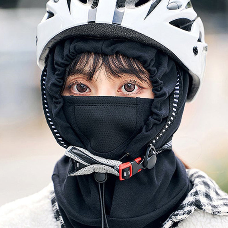 Hooded Face Mask with Neck Warmer for Cycling | Bowlift