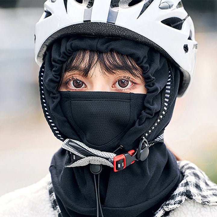 Hooded Face Mask with Neck Warmer for Cycling | Bowlift
