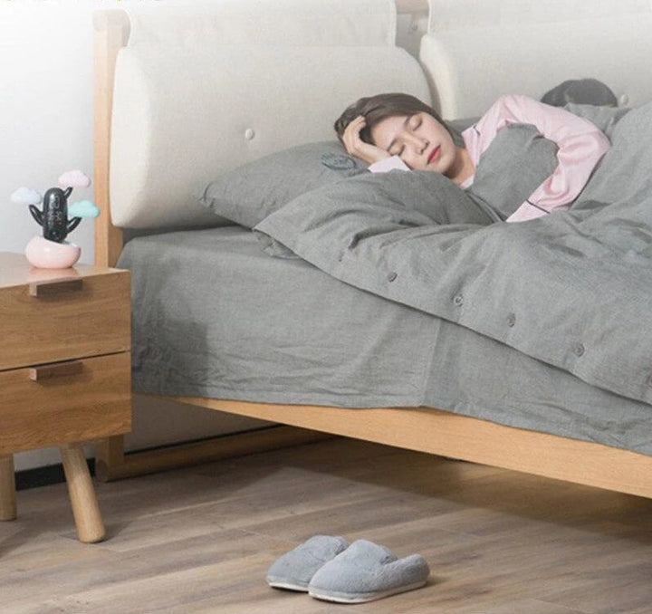 Cakty - LED Weather & Clock Bedside Buddy | Bowlift