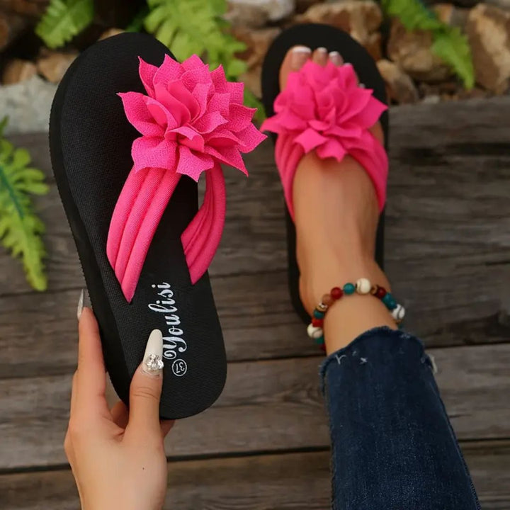 Floriva – Women's Floral Flip-Flops