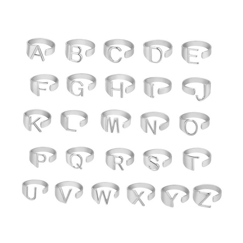 BowLift | Initial A-Z Letter Ring