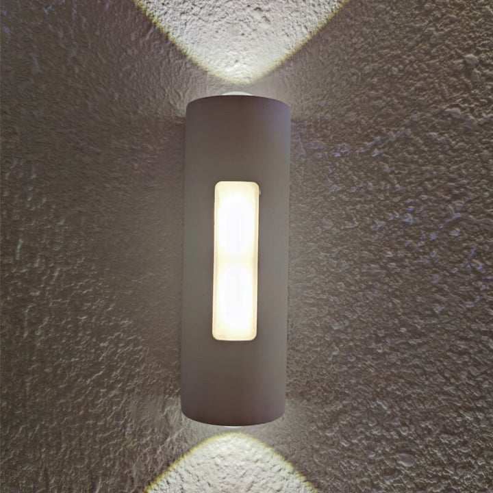 Modern Minimalist Cylindrical Design LED Outdoor Decorative Wall Sconce Lamp | Bowlift