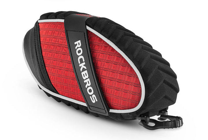 BowLift | Water Resistant and Mudproof Bicycle Saddle Bag, with Reflective Strip and Fixing Strap, Compatible for Most Bikes
