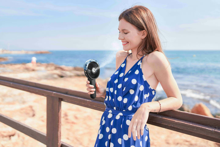 Portable Misting Fan - 180° Foldable | Bowlift