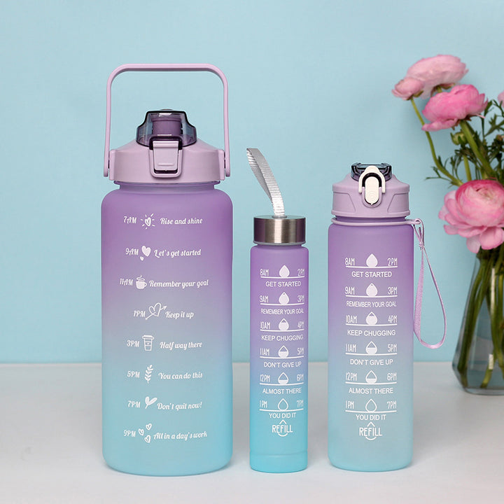 3-Piece Drinking Cup Set, 2000 ml + 900 ml + 500 ml