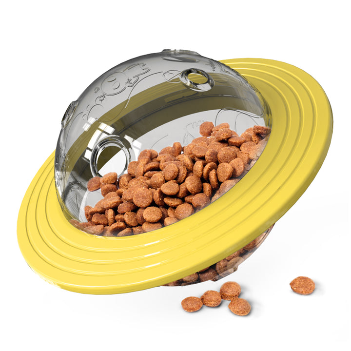 Planet Frisbee Slow Feeder – Food-Dispensing Toy for Dogs