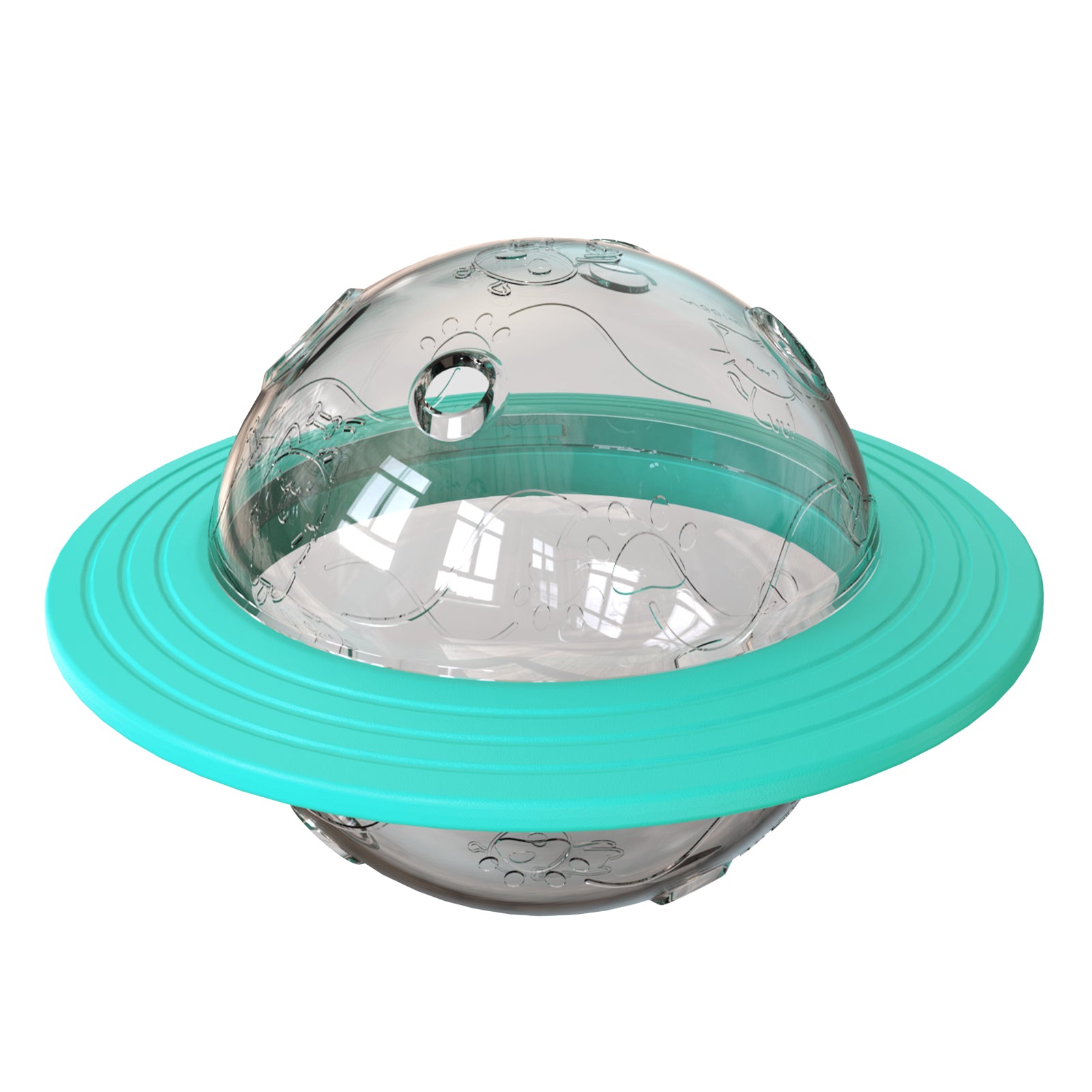 Planet Frisbee Slow Feeder – Food-Dispensing Toy for Dogs