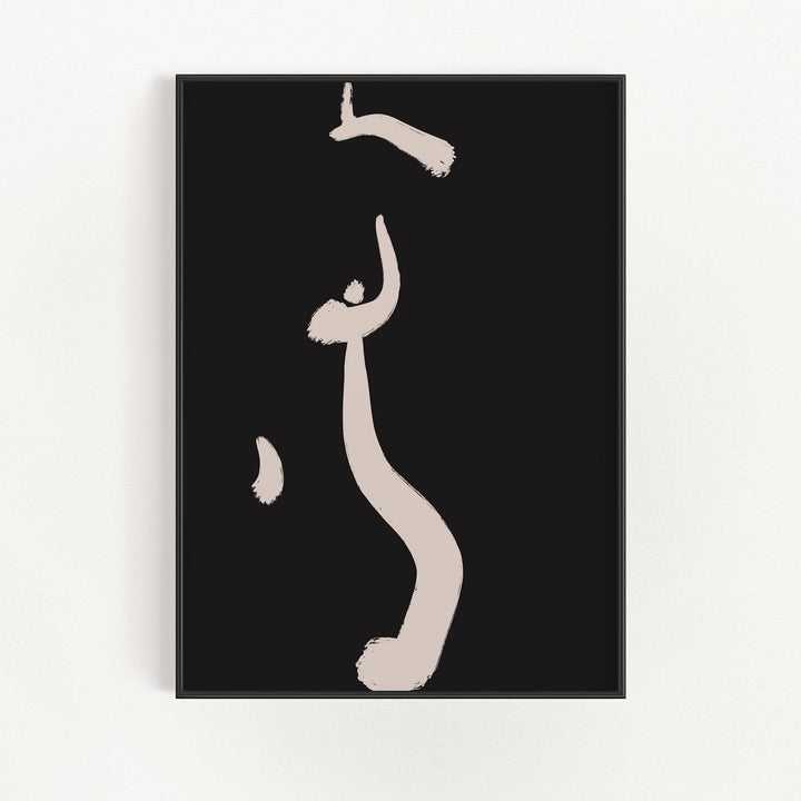Croquis in Black 2 Wall Art | Bowlift