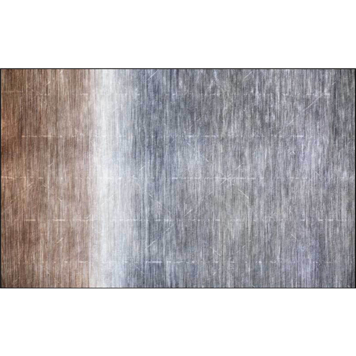 Modern living room carpet in gray abstract ombre stripe pattern carpet polyester washable carpet for the area | Bowlift