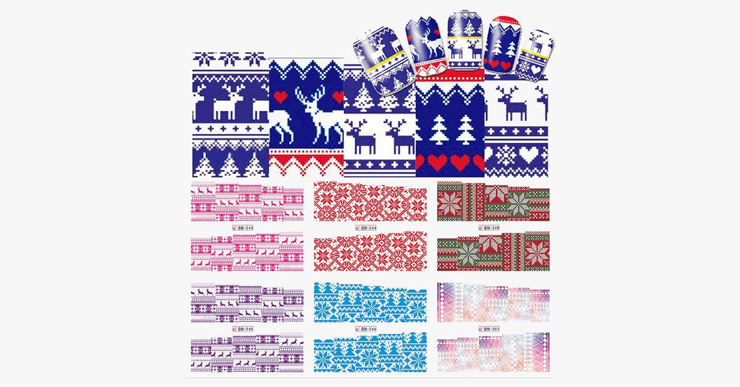 BowLift | Christmas Nail Stickers