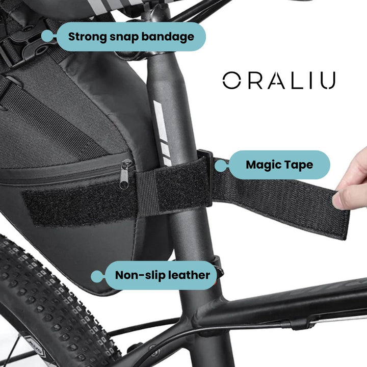 BowLift | Waterproof Bike Saddle Bag – 10L Capacity, Lightweight & Durable Cycling Seat Pack
