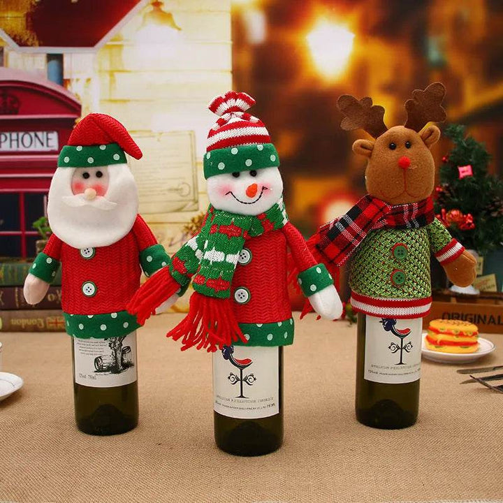 BowLift | Christmas Decorations Christmas Wine Bottle Socks