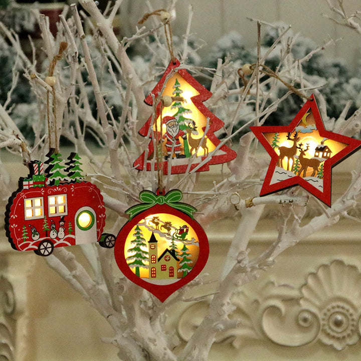Illuminated Christmas Ornament Bowlift
