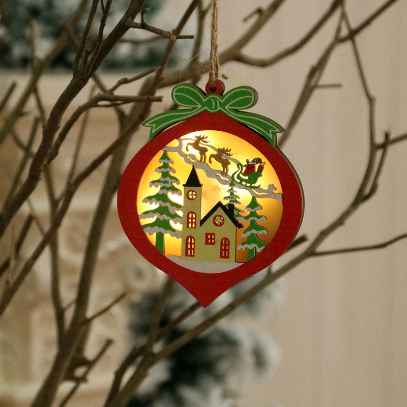 Illuminated Christmas Ornament Bowlift