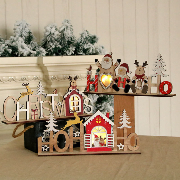 Decorative Wooden Holiday Bowlift