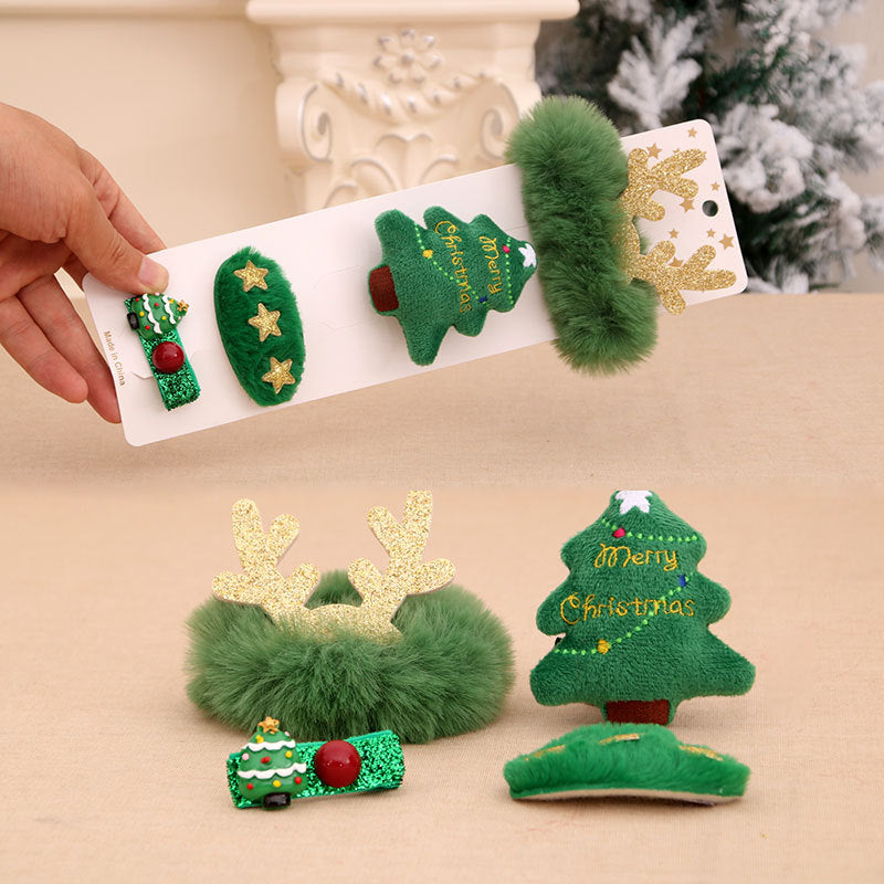 Fun Holiday Hair Accessories Set Bowlift