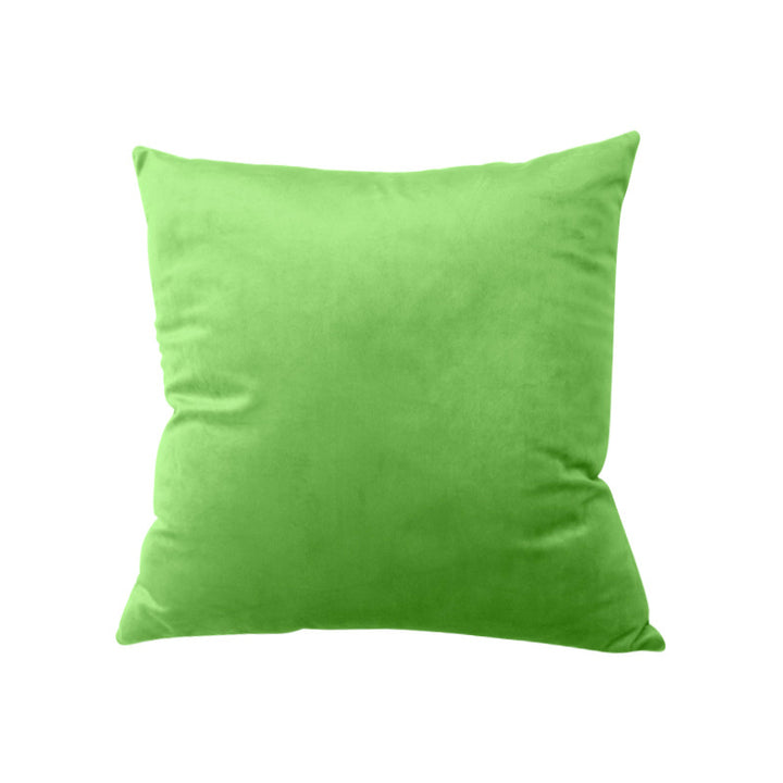 Luxury Velvet Square Throw Pillow with Hidden Zipper