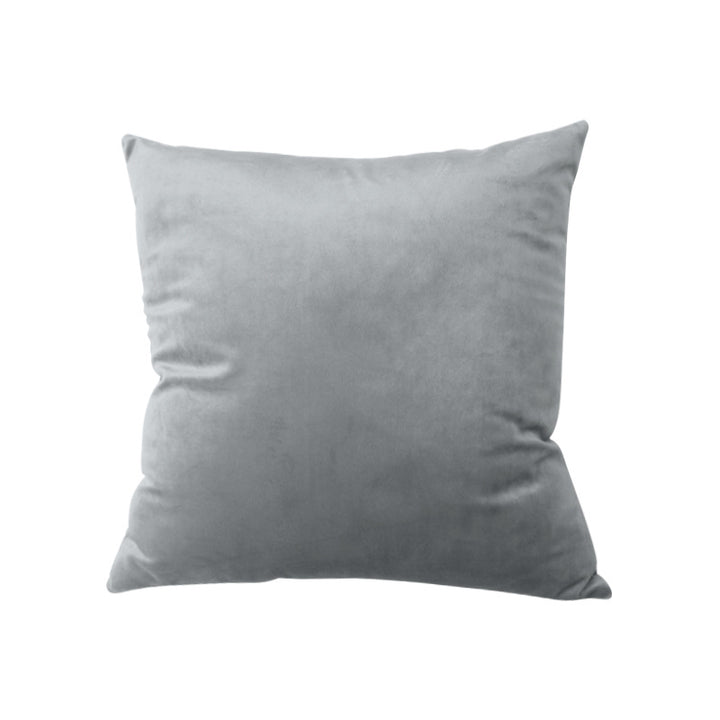 Luxury Velvet Square Throw Pillow with Hidden Zipper