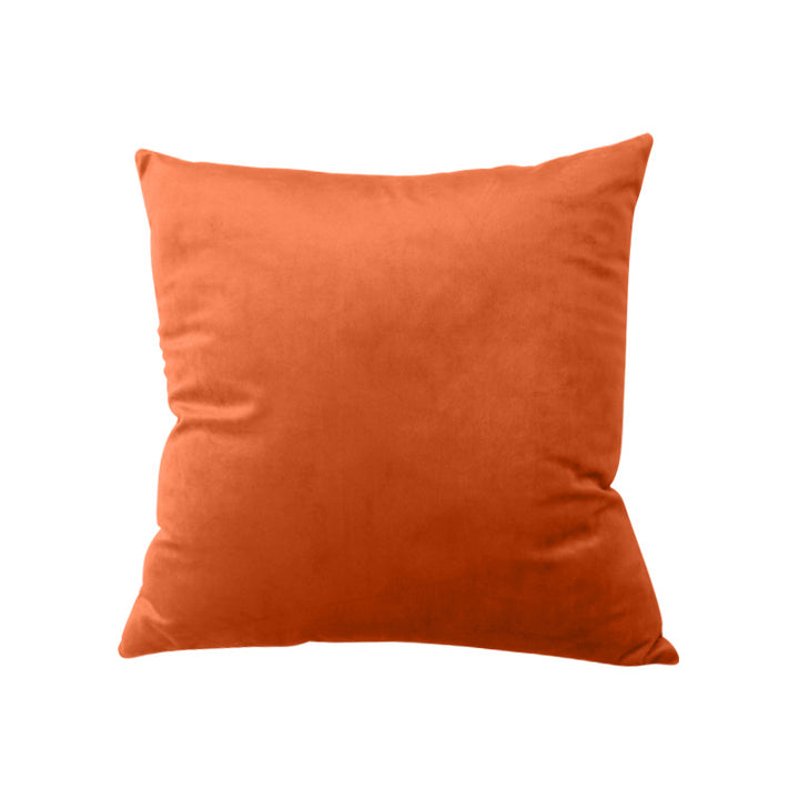 Luxury Velvet Square Throw Pillow with Hidden Zipper