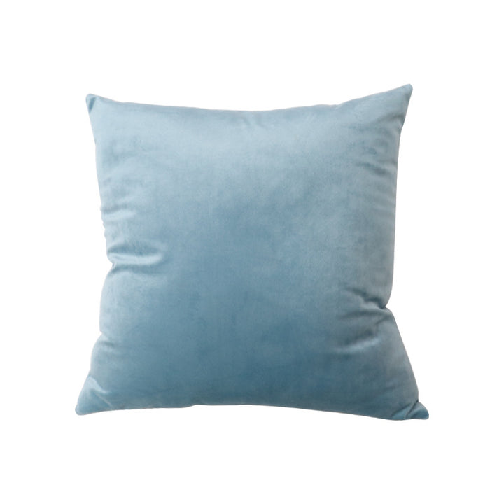Luxury Velvet Square Throw Pillow with Hidden Zipper