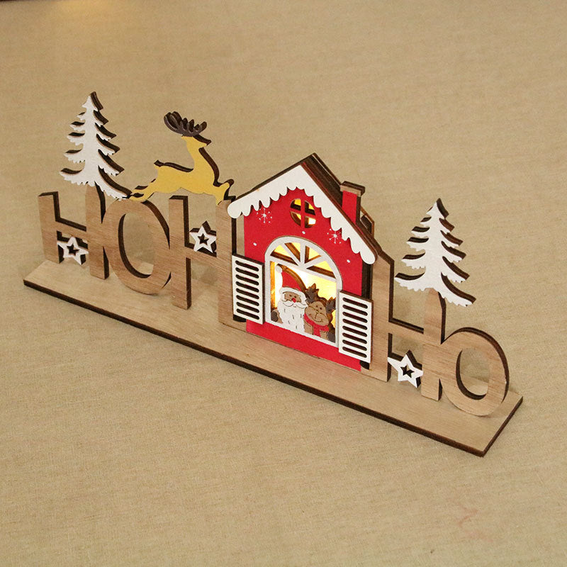 Decorative Wooden Holiday Bowlift