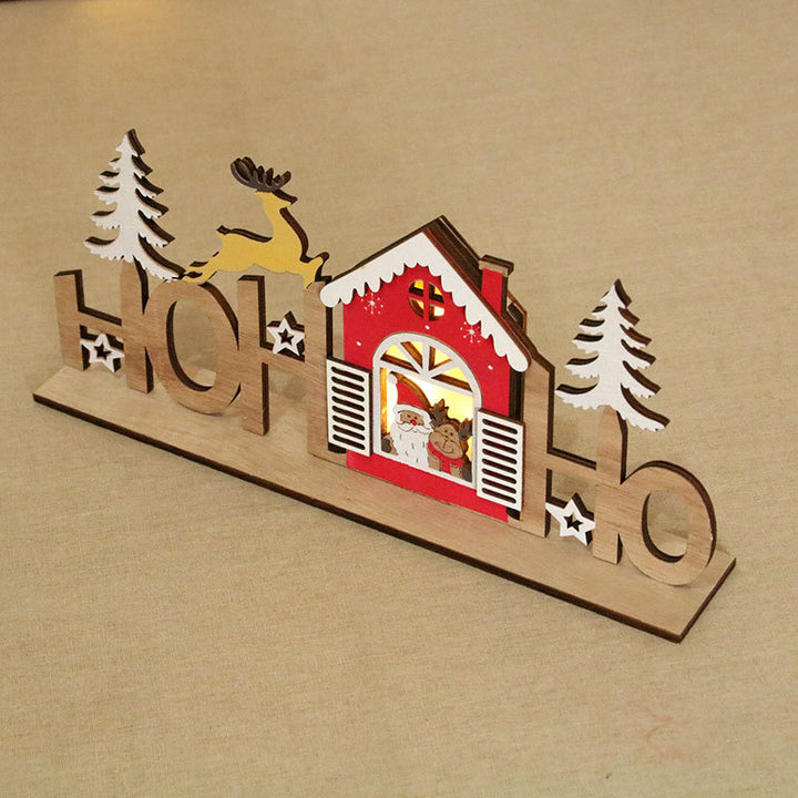 Decorative Wooden Holiday Bowlift
