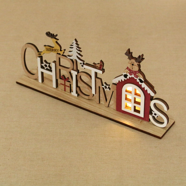 Decorative Wooden Holiday Bowlift