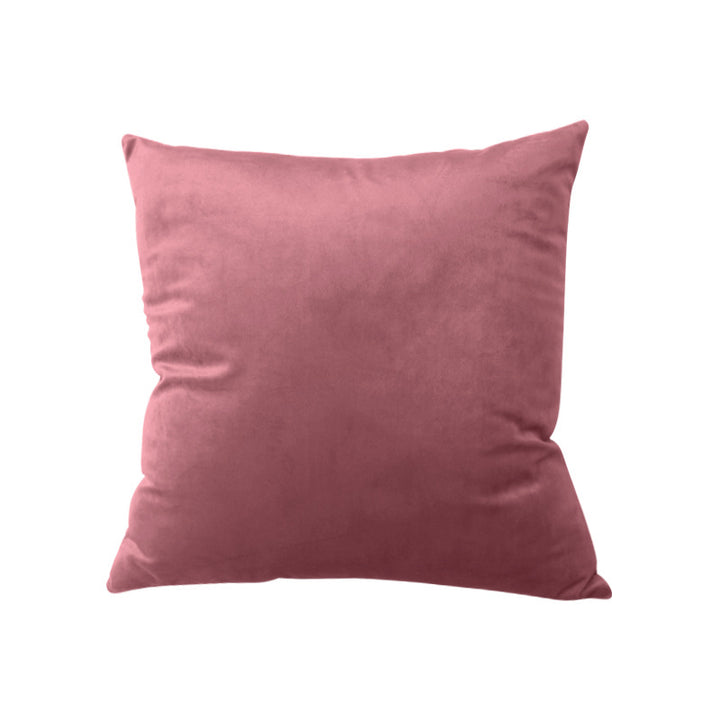 Luxury Velvet Square Throw Pillow with Hidden Zipper