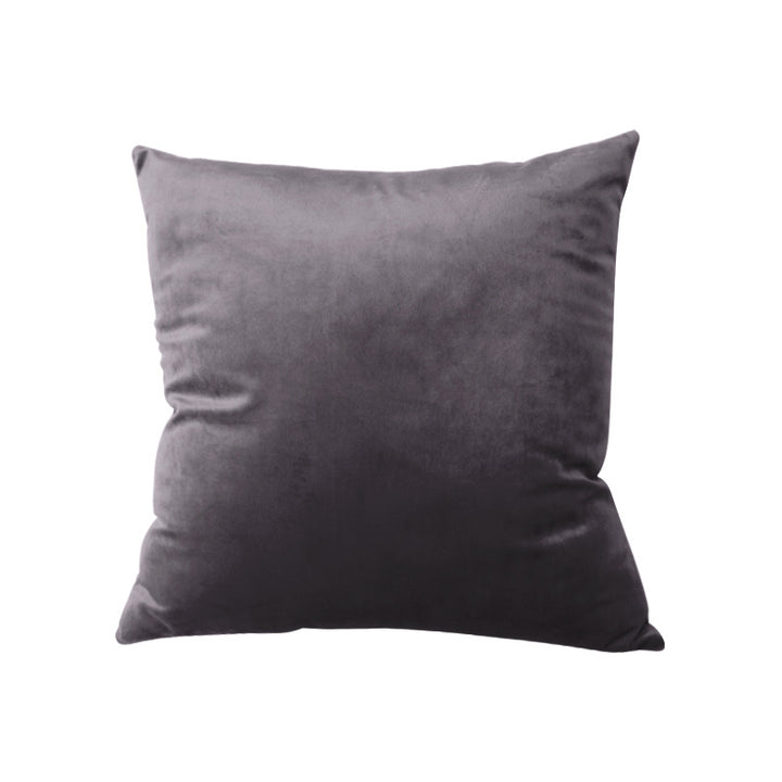 Luxury Velvet Square Throw Pillow with Hidden Zipper