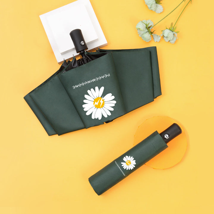 Women's practical foldable umbrella with durable cover and automatic opening mechanism Bowlift