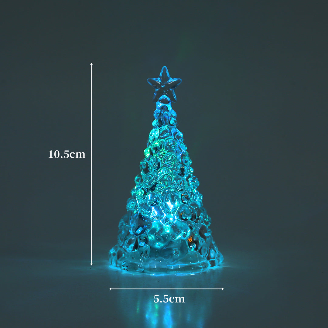 LED night light in star Christmas tree shape