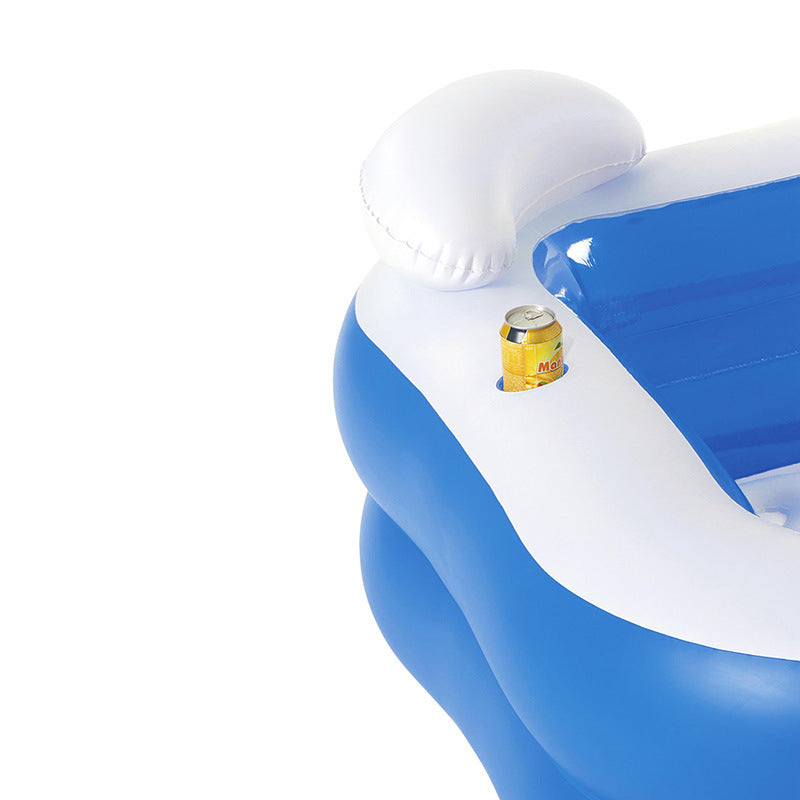 Women Inflatable Relaxation Bathtub with Ergonomic Shape Bowlift