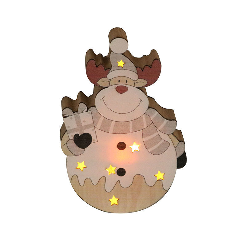 LED Light-Up Santa Figurine Decoration Bowlift