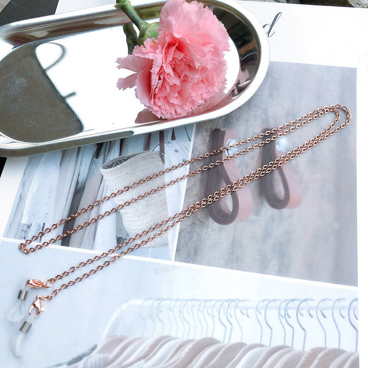 Decorative Metal Link Eyewear Chain Bowlift